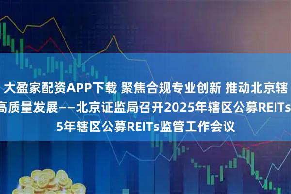 大盈家配资APP下载 聚焦合规专业创新 推动北京辖区REITs市场高质量发展——北京证监局召开2025年辖区公募REITs监管工作会议