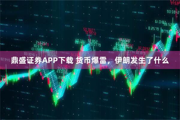 鼎盛证券APP下载 货币爆雷,伊朗发生了什么