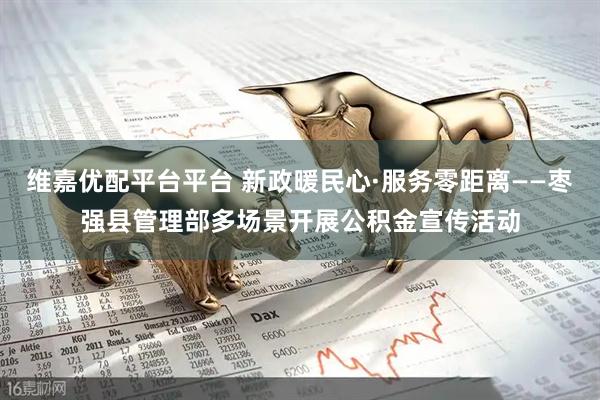 维嘉优配平台平台 新政暖民心·服务零距离——枣强县管理部多场景开展公积金宣传活动